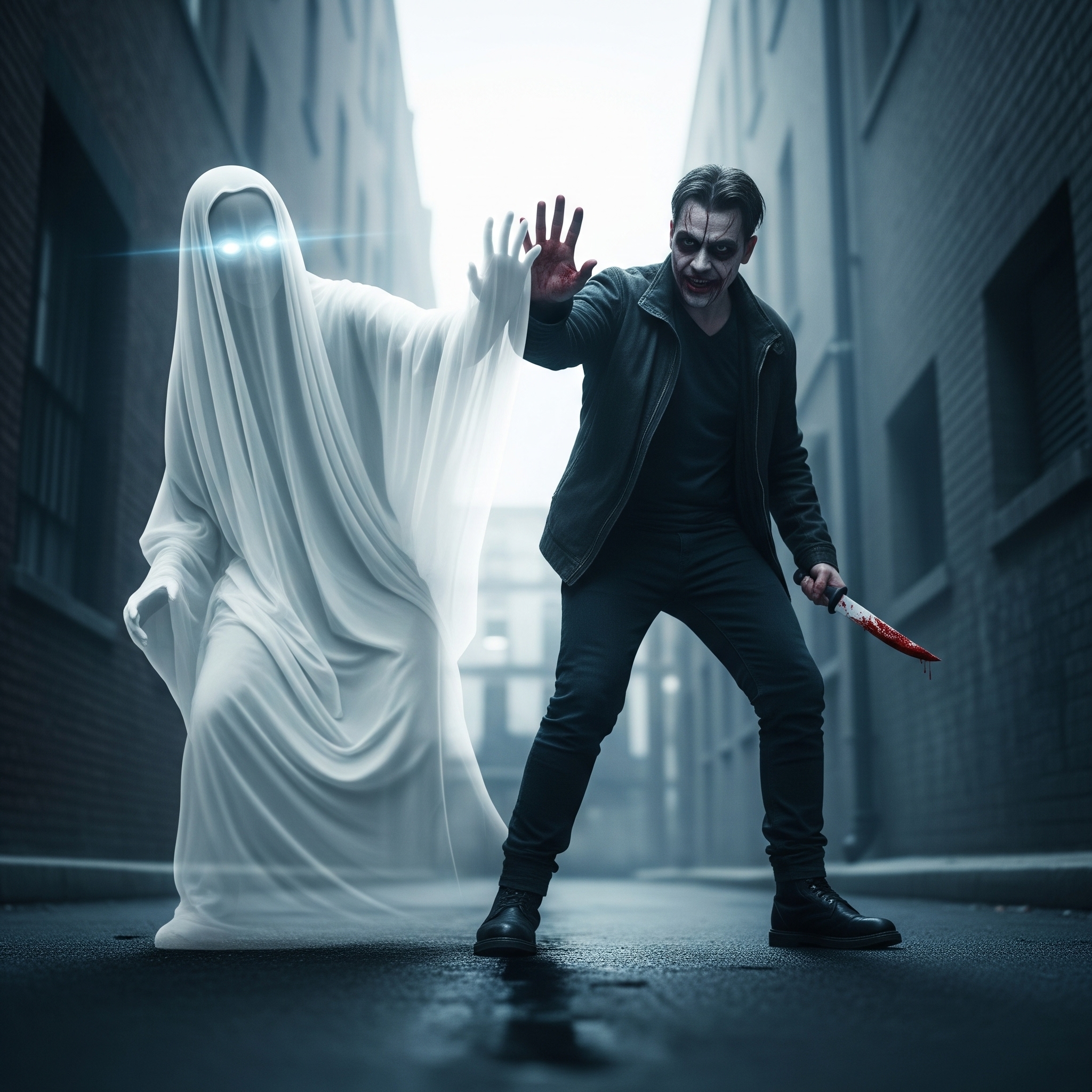 Concept image for a book cover of The Apparition